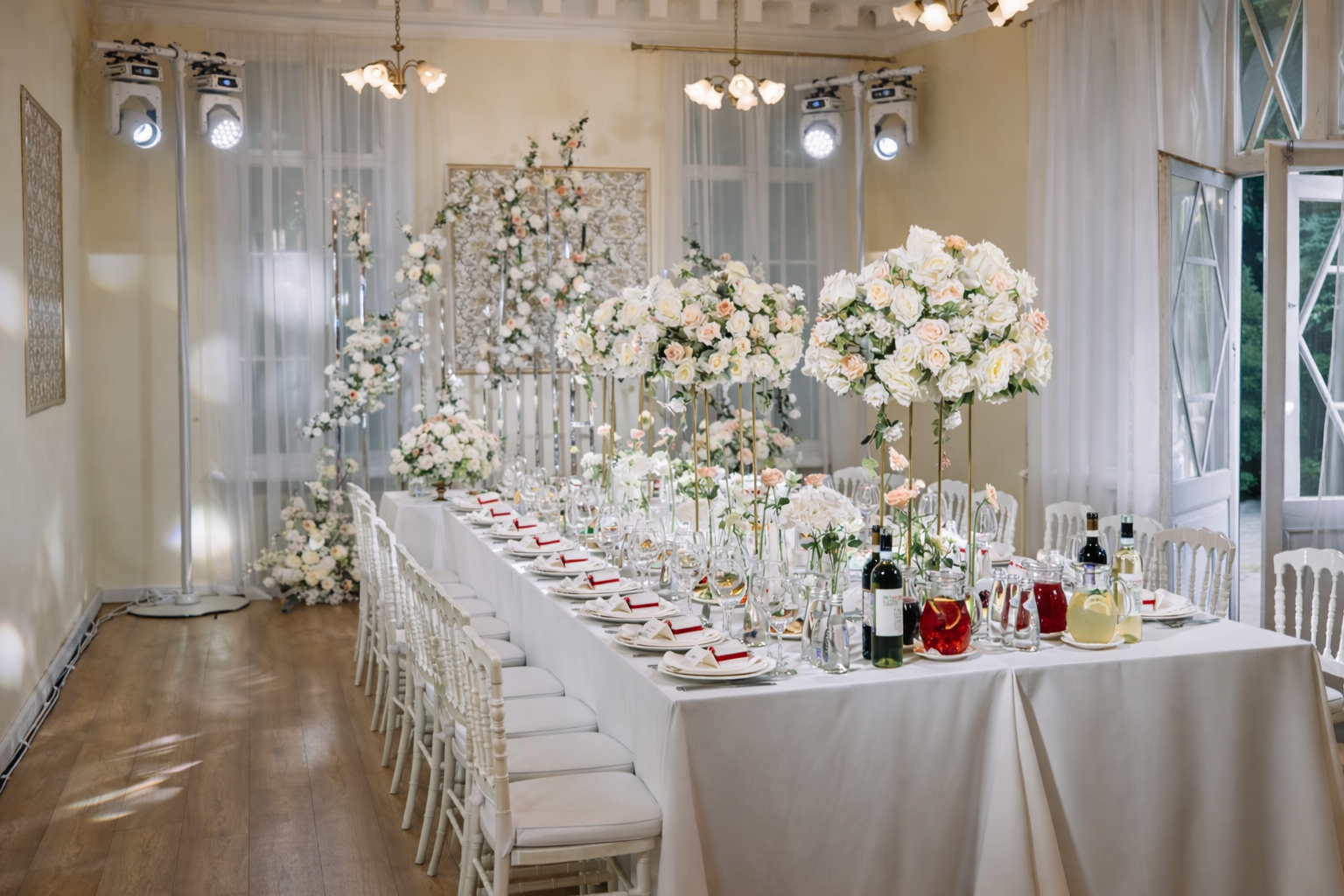 Усадьба — рассадка гостей